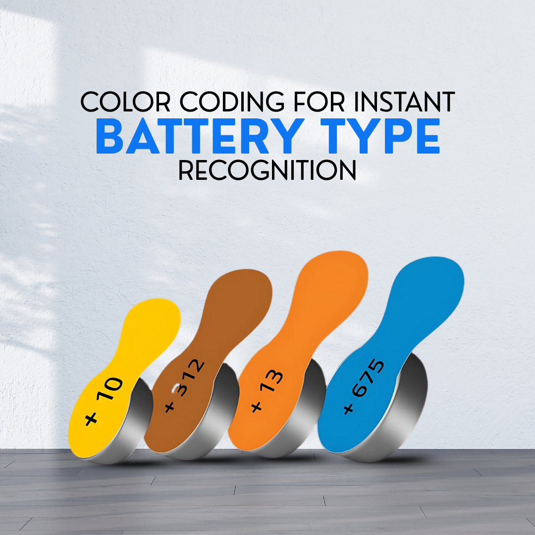 Signia Hearing Aid Battery – Size 675 – Blue