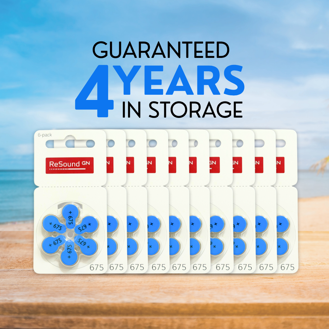 Resound Hearing Aid Battery – Size 675 – Blue