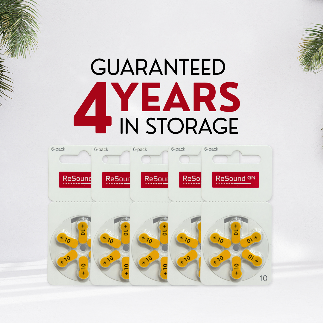 Resound Hearing Aid Battery – Size 10 – Yellow