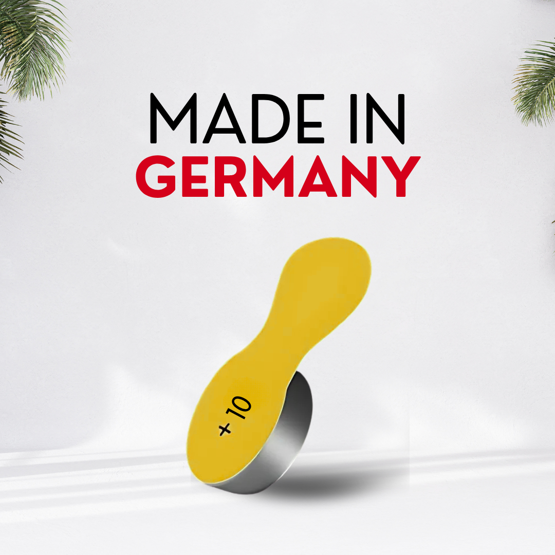 Resound Hearing Aid Battery – Size 10 – Yellow