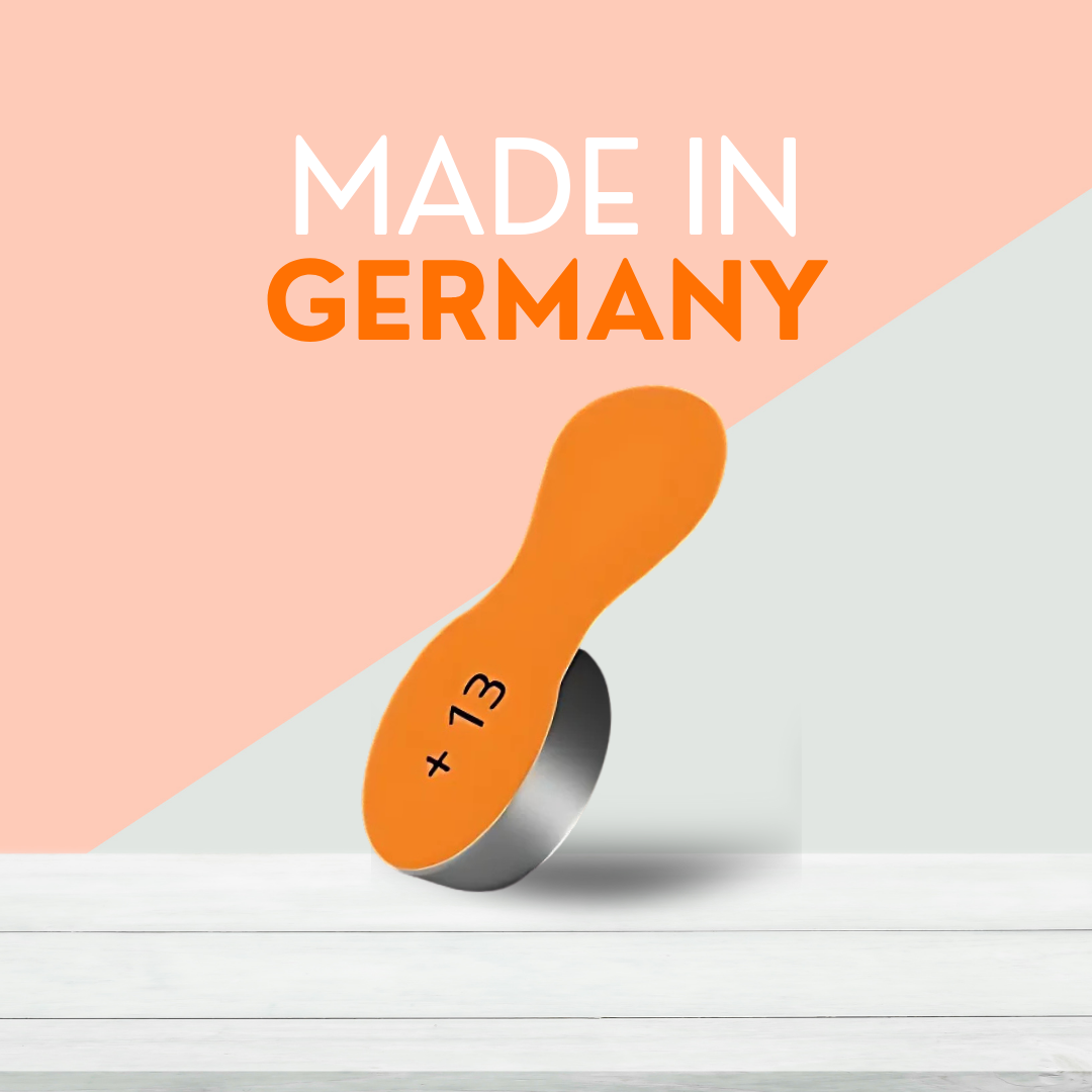 Resound Hearing Aid Battery Orange Colour - Size 13