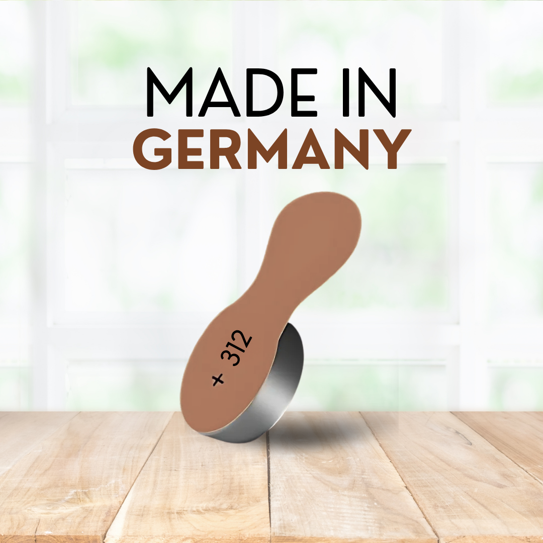 Resound Hearing Aid Battery – Size 312 – Brown