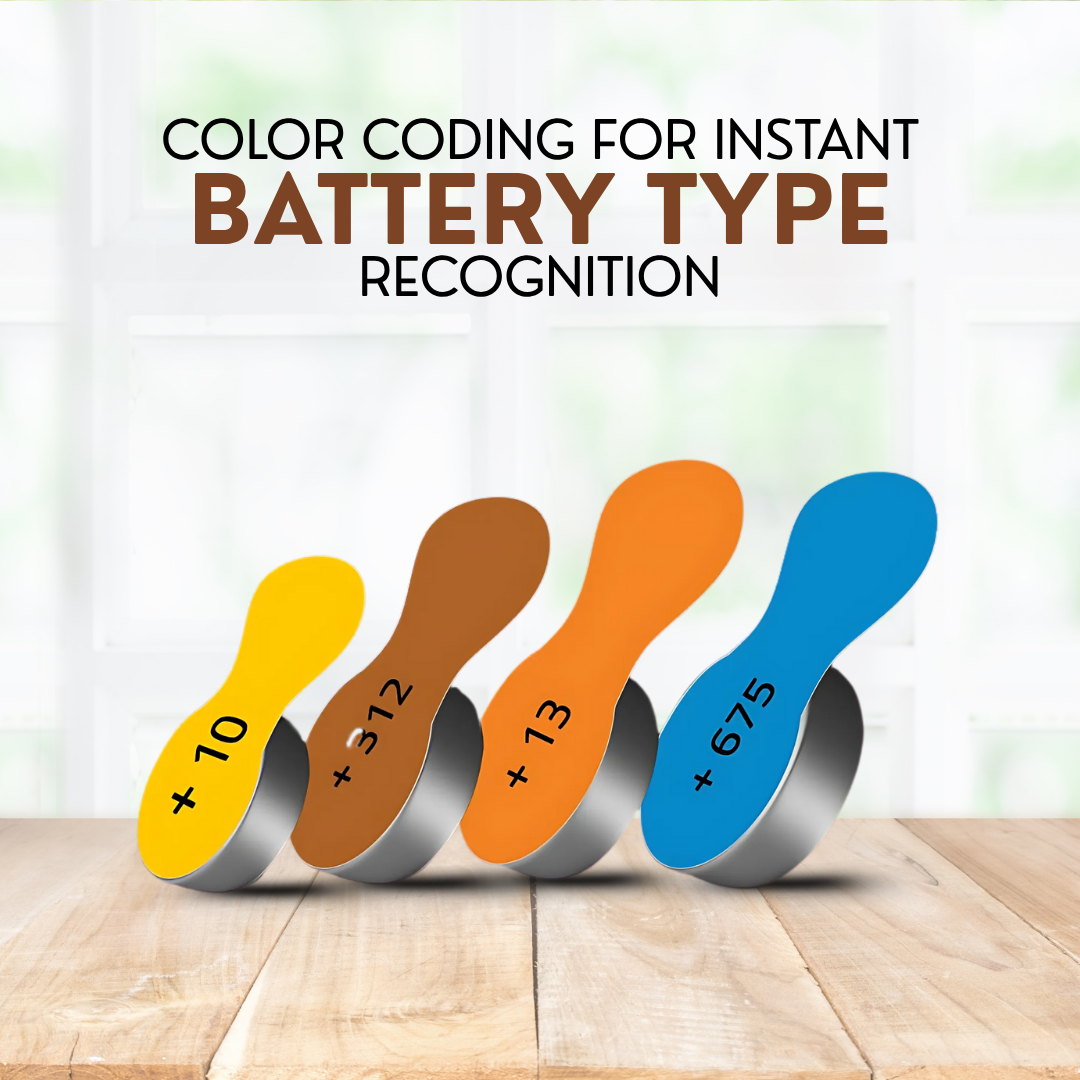 Resound Hearing Aid Battery – Size 312 – Brown